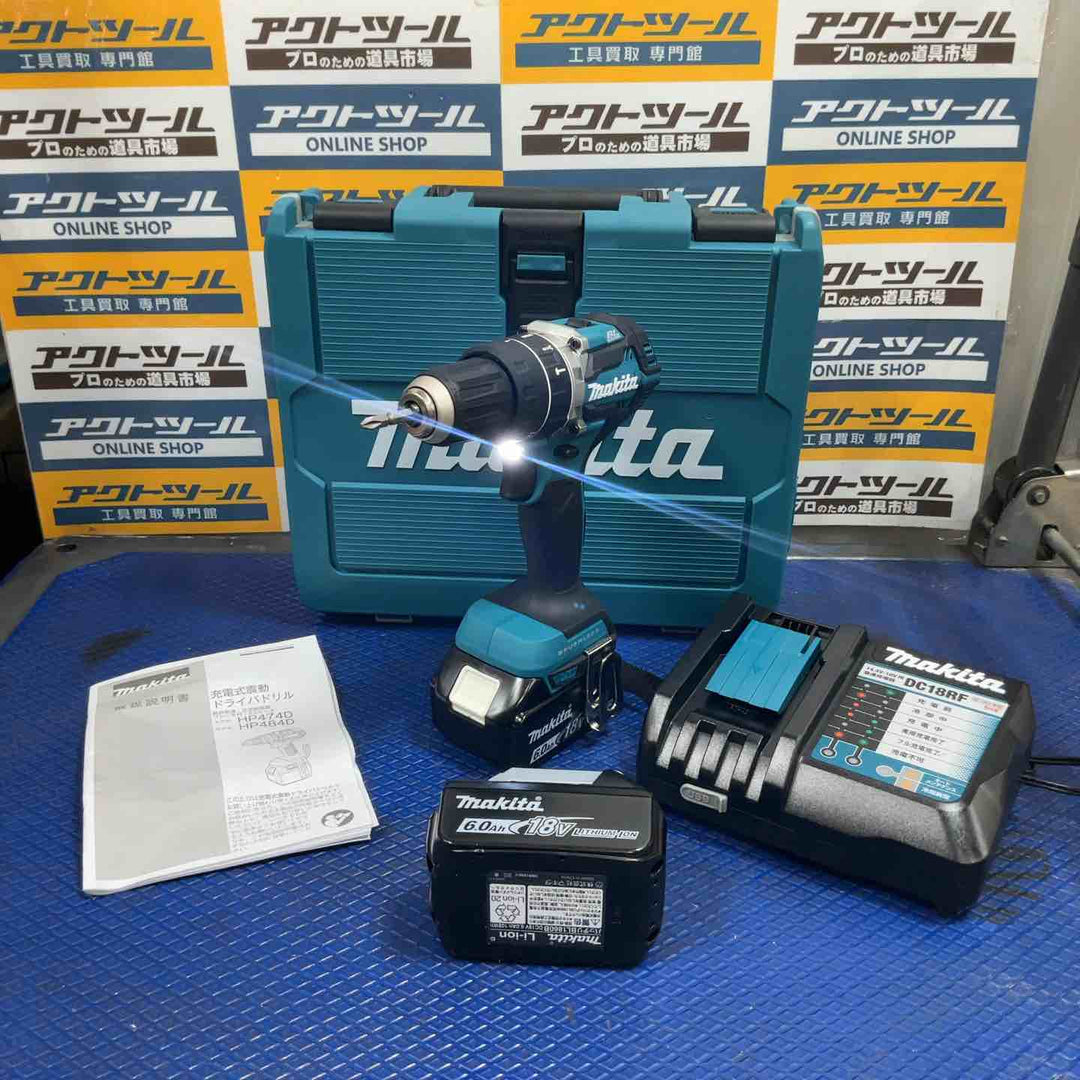 ★マキタ(makita) コードレス振動ドリルドライバー HP484DRGX【草加店】