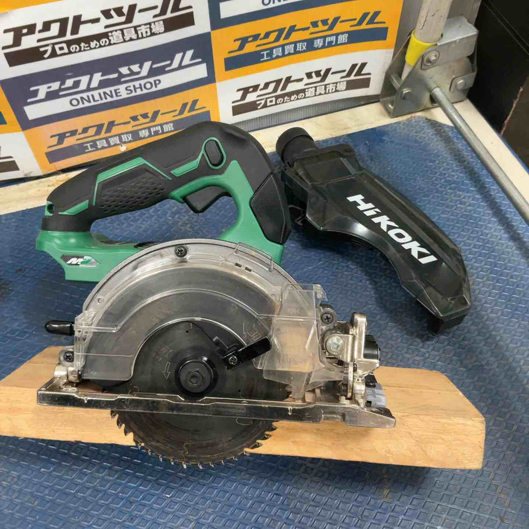 ★ハイコーキ(HIKOKI ※旧:日立工機) コードレス集じん丸のこ C3605DYB(XPS)【草加店】