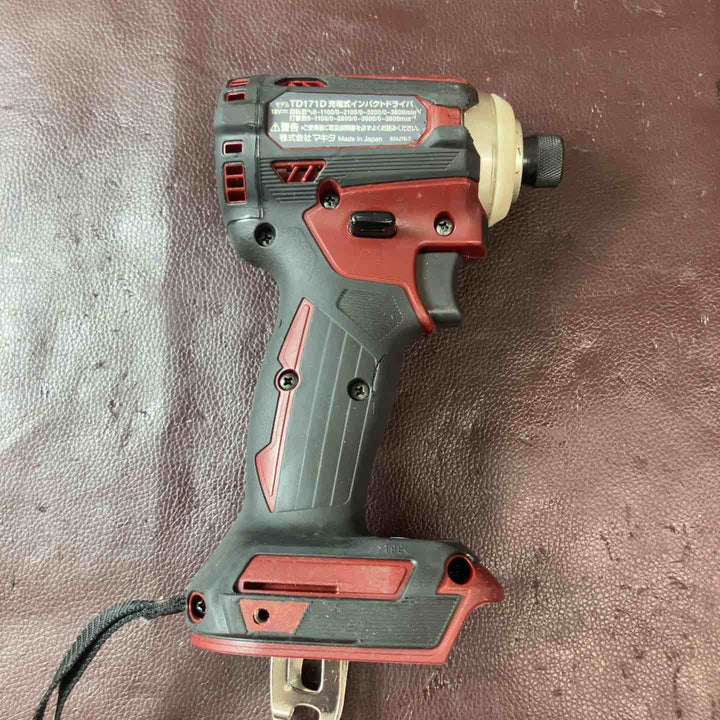【中古品】マキタ(makita) コードレスインパクトドライバー TD171DZAR 18V【東大和店】