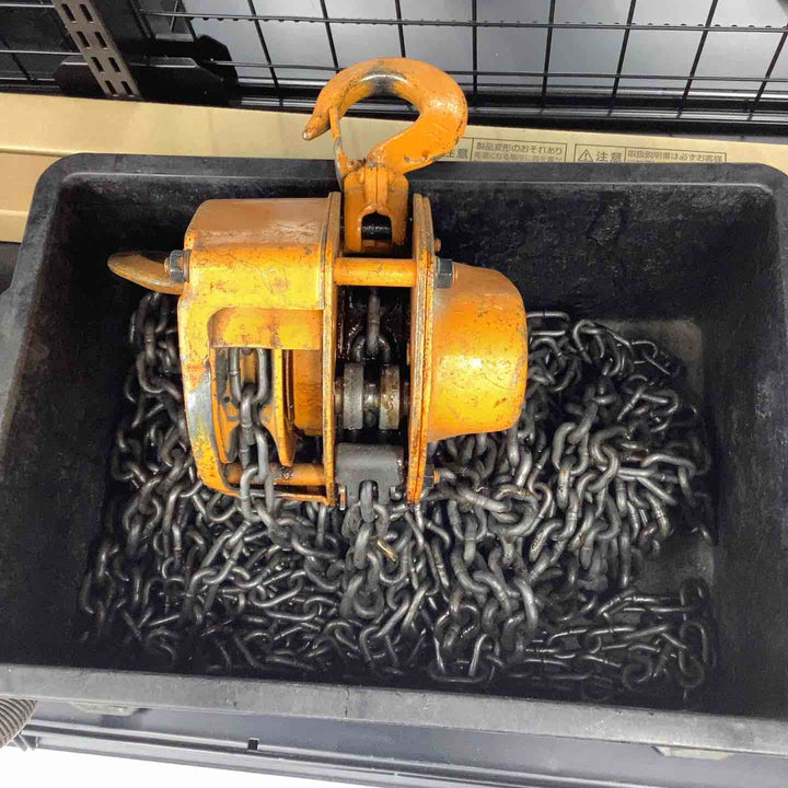 ▼KITOチェーンブロック 1ton【越谷店】