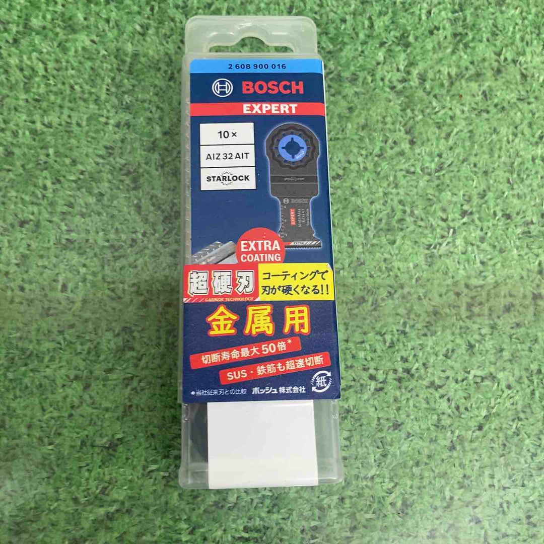◇ボッシュ(BOSCH) マルチツールブレード (カットソー) スターロック 【金属用】 AIZ32AIT/10 10本入り　4個セット【町田店】
