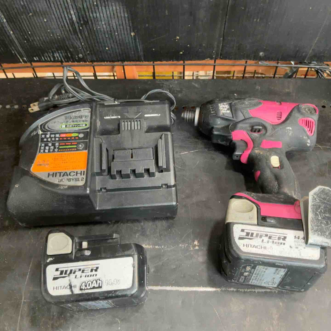 ◇ハイコーキ(HIKOKI ※旧:日立工機)  コードレスオイルパルスインパクトドライバ WP14DSL(2LSCK)【草加店】