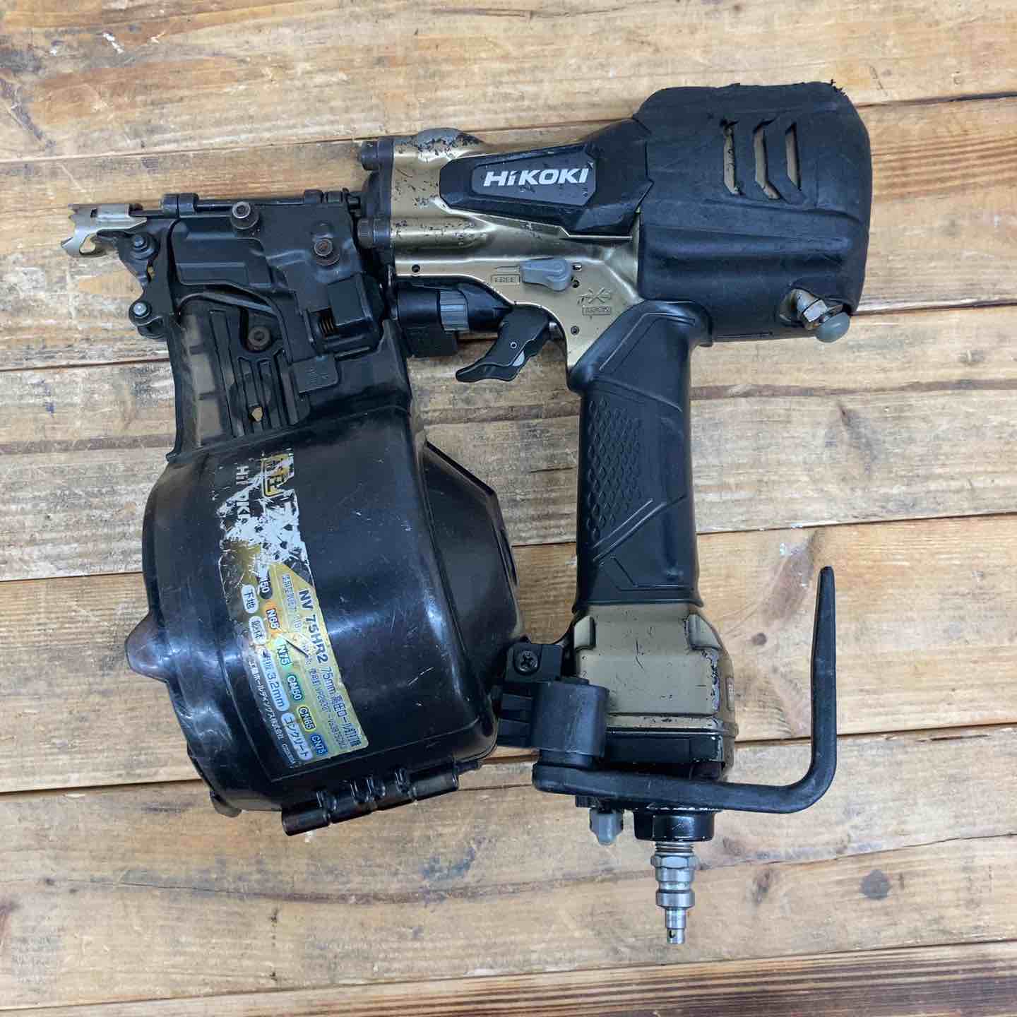 中古品◇ハイコーキ(HIKOKI ※旧:日立工機) ◇高圧エア釘打ち機 NV50HR2