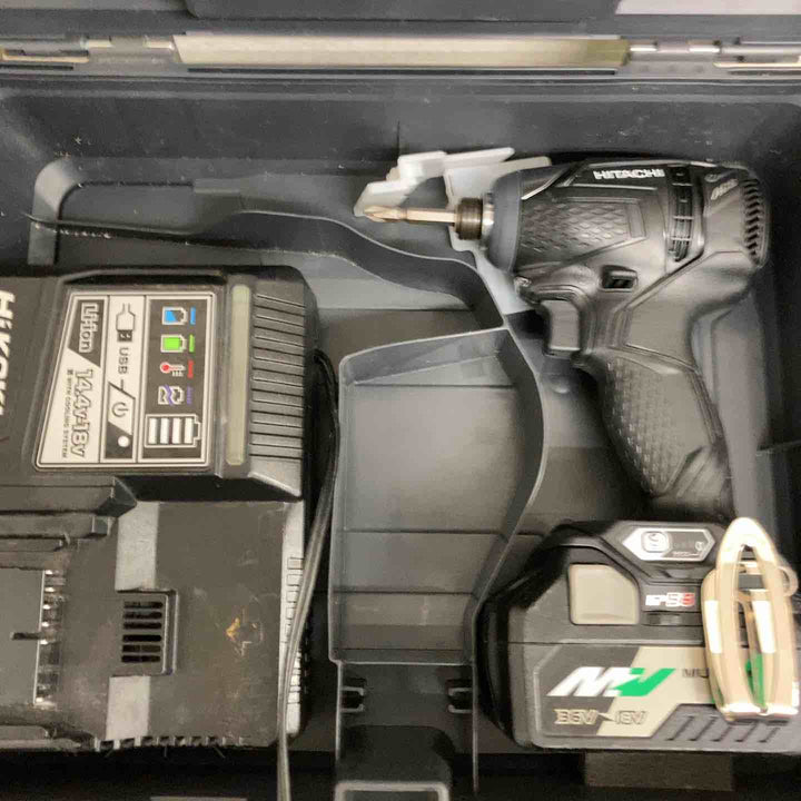 ◇ハイコーキ(HIKOKI ※旧:日立工機) 18Vコードレスインパクトドライバ WH18DDL(LXCK)(B)【町田店】
