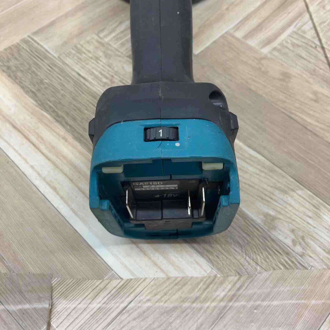 ☆マキタ(makita) 125mmコードレスディスクグラインダ GA518DZ【八潮店】