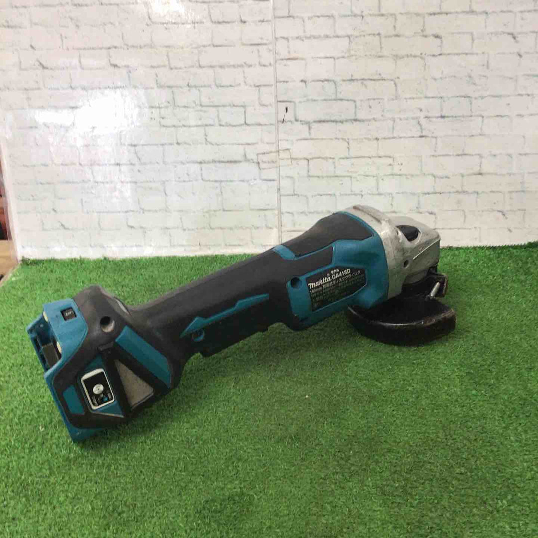 ★マキタ(makita) 100mmコードレスディスクグラインダ GA418DZ【町田店】