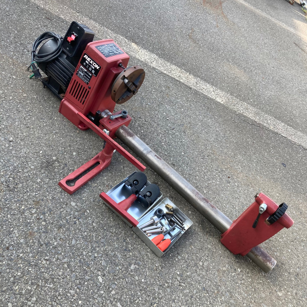 中古品/店頭受取り限定】REXON(レクソン) 木工旋盤 WL-12A【東大和店