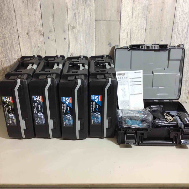 【未使用品】 マキタ makita コードレス インパクトドライバー TD173DRGX TD173DRGXB TD173DRGXO 5台セット 青 ブルー 黒 ブラック オリーブ【戸田店】
