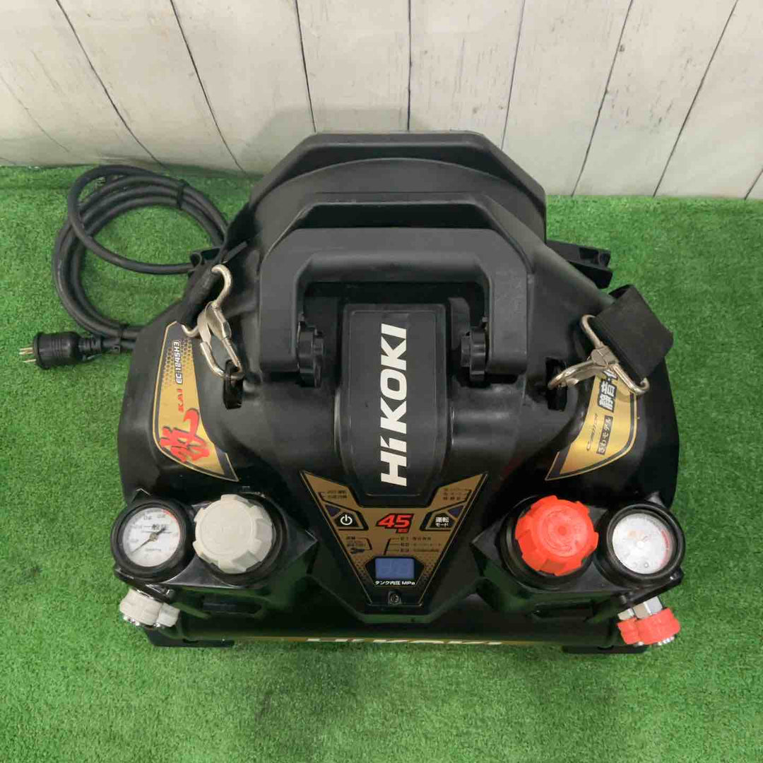 ★ハイコーキ(HIKOKI ※旧:日立工機) 高圧エアコンプレッサ EC1245H3(CTN) 動作確認済【川口店】