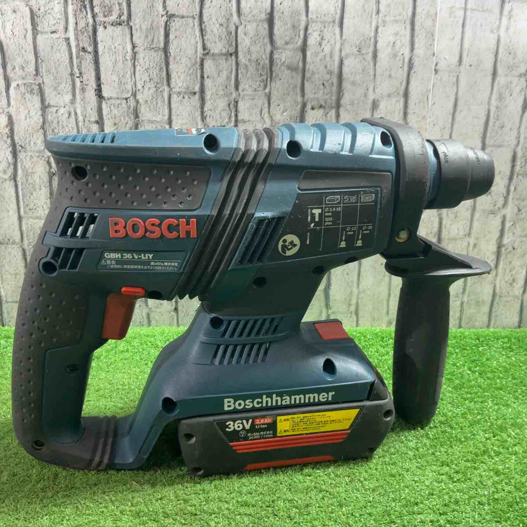 ★ボッシュ(BOSCH) コードレスハンマドリル GBH36V-LIY 動作確認済【川口店】