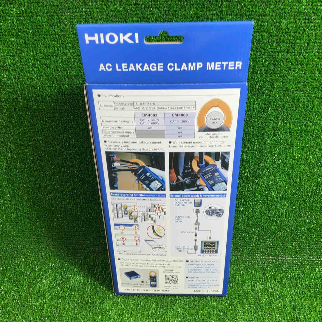 日置電機(HIOKI) ACリーククランプメータ CM4002【藤沢店】