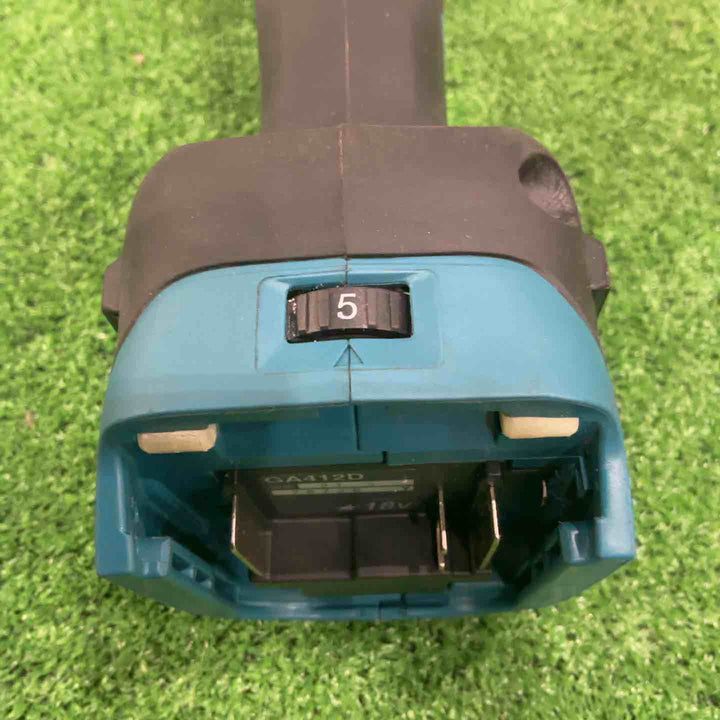 【中古品】マキタ makita 100mm 18V コードレスディスクグラインダ GA412DRGX ケース無し【八潮店】