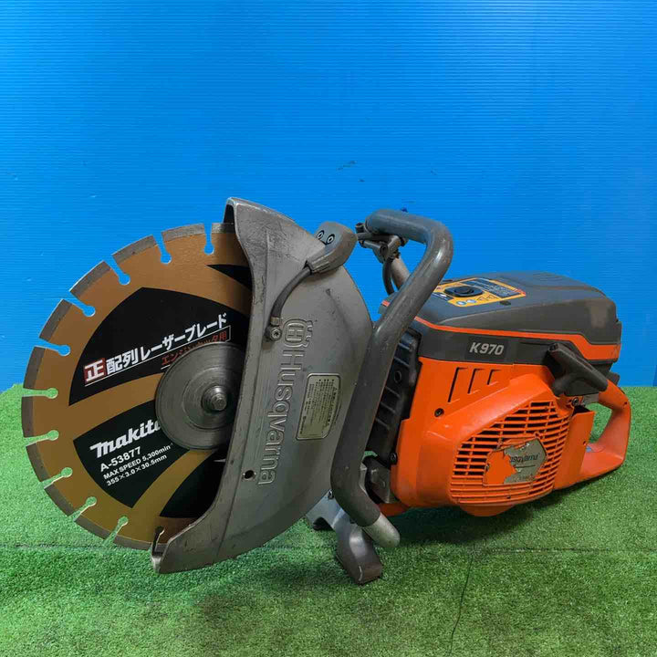 【店頭受取り限定】★ハスクバーナ(Husqvarna)  エンジンカッター K970 ◎刃美品！【岩槻店】