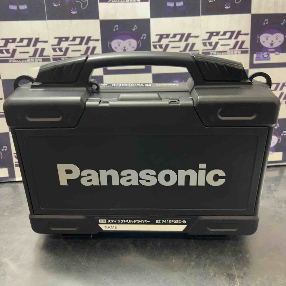 【未使用品】パナソニック(Panasonic) 3.6Vコードレスドリルドライバー EZ7410F03D-B【所沢店】