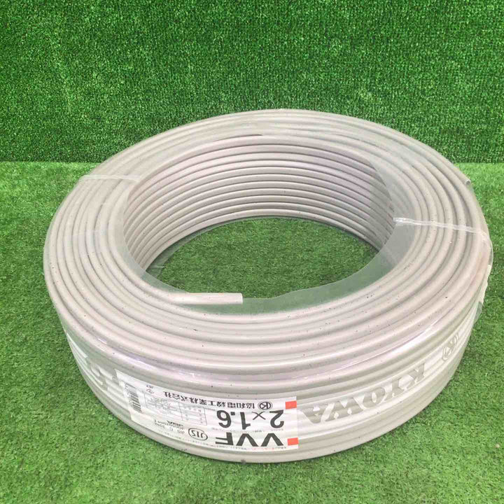 【未使用品】 協和・太陽ケーブルテック・SFCC VVFケーブル 2芯×1.6mm 【鴻巣店】