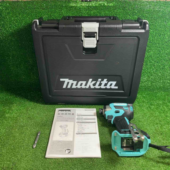 【本体＋ケース】マキタ(makita) 18Vコードレスインパクトドライバ TD173DGXTB ターコイズブルー【藤沢店】