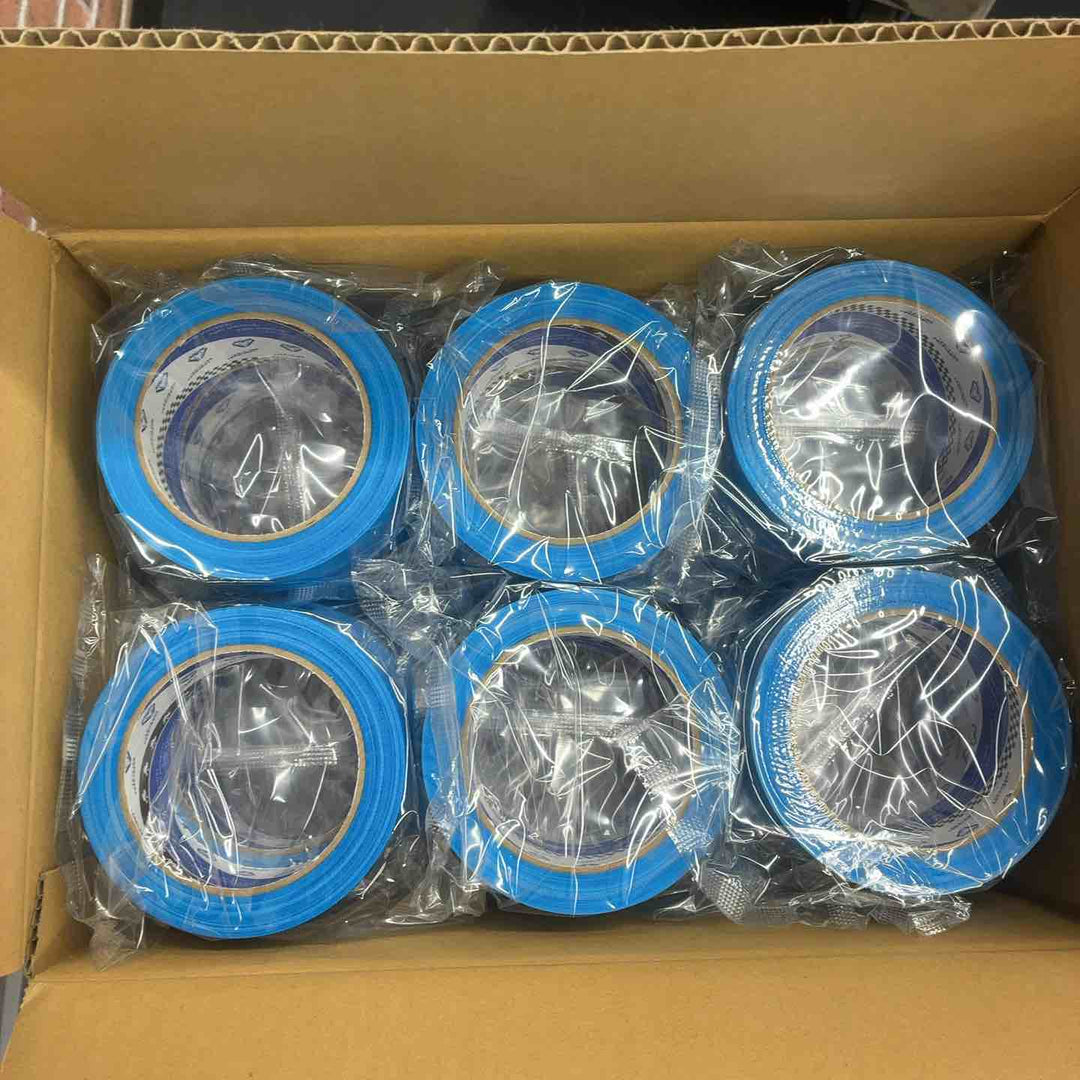 寺岡のPカットテープ 青 No.4140 45mm×25m 36巻入 2箱セット【藤沢店】