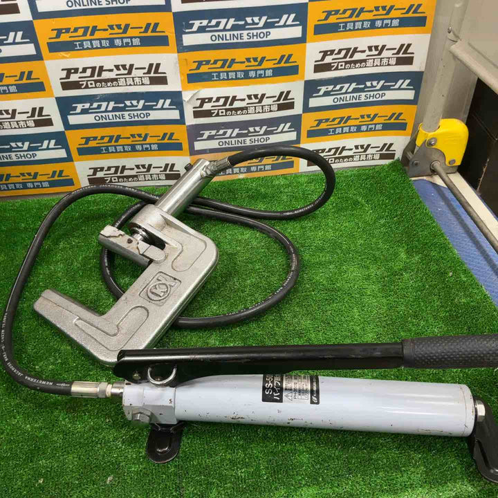 ★亀倉精機 手動油圧式パイプ断水機 SS-50【草加店】