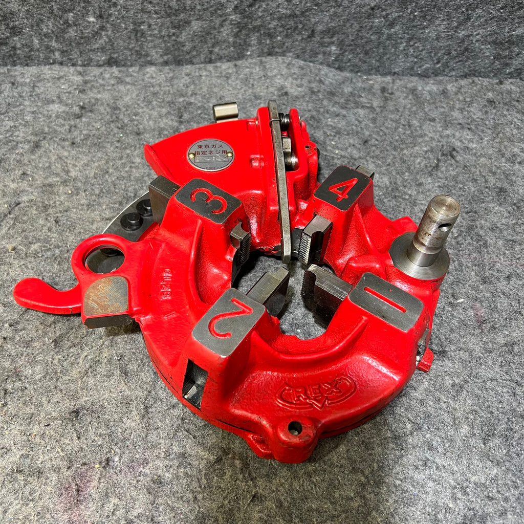 REX 自動切上ダイヘッド チェーザ付 AD 25A-50A 1-2インチ