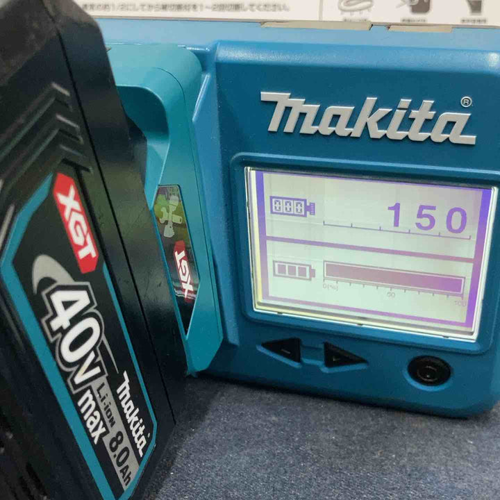 ★マキタ(makita) リチウムイオンバッテリー 40Vmax/8.0Ah BL4080F ※充電150回、寿命2/4【八潮店】