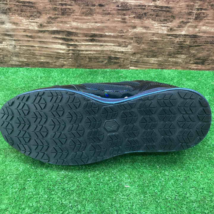 ミズノ(mizuno) ワークシューズ オールマイティ LSⅡ 52L BOA F1GA2511 27.0 cm ホログラムブラック×シルバー×ブルー 3E相当【川越店】