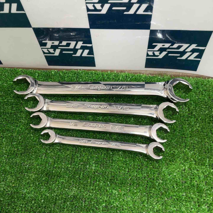 スナップオン(Snap-on) フレアナットレンチセット RXFS2428B/2022B/1618B/1214B ※4本セット【草加店】