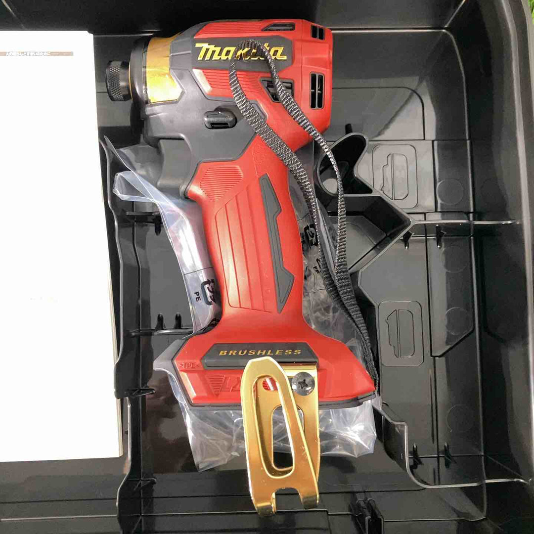 ◇マキタ(makita) 18Vコードレスインパクトドライバー TD173DZPR LTX20周年限定色 プレミアムレッド 本体+ケース【戸田店】