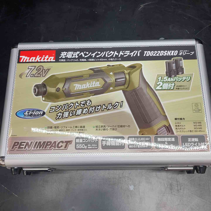 ★マキタ(makita) コードレスペンインパクトドライバー TD022DSHXO【川越店】