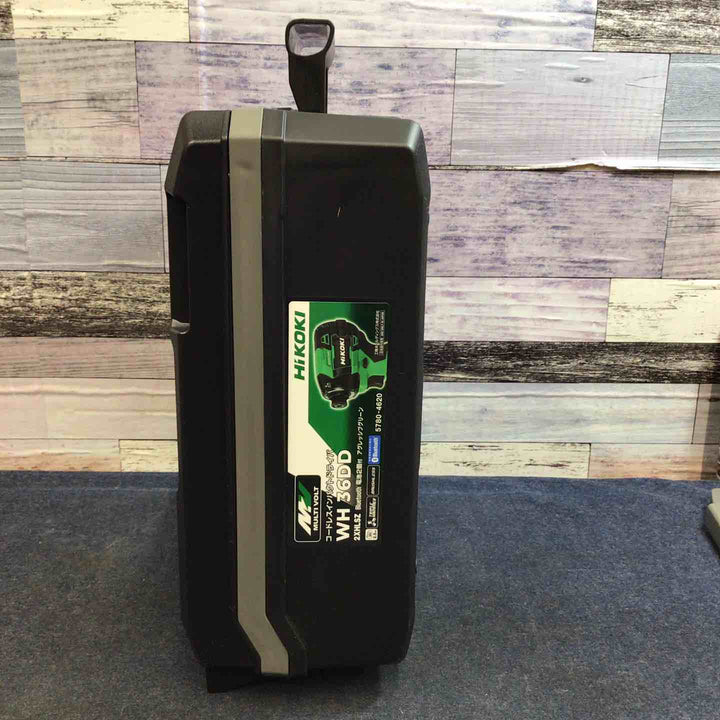 【未使用品】ハイコーキ HIKOKI 36V コードレスインパクトドライバ アグレッシブグリーン WH36DD(2XHLSZ)【八潮店】