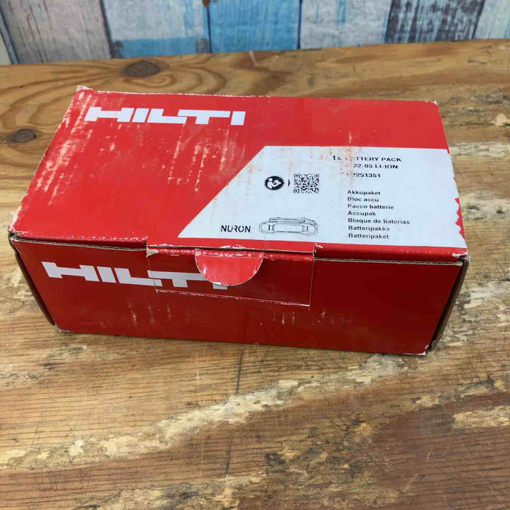 ★ヒルティ(Hilti) リチウムイオンバッテリー B22-85 Nuron 22V/4.0Ah【柏店】