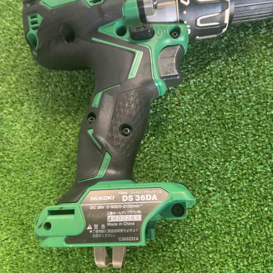 ☆ハイコーキ(HIKOKI ※旧:日立工機) コードレスドライバドリル DS36DA(NN)【草加店】