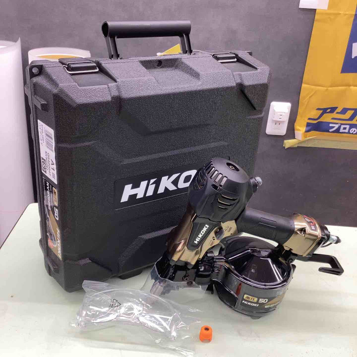 ★ハイコーキ(HIKOKI ※旧:日立工機) 高圧エア釘打ち機 NV50HR2(S)【越谷店】