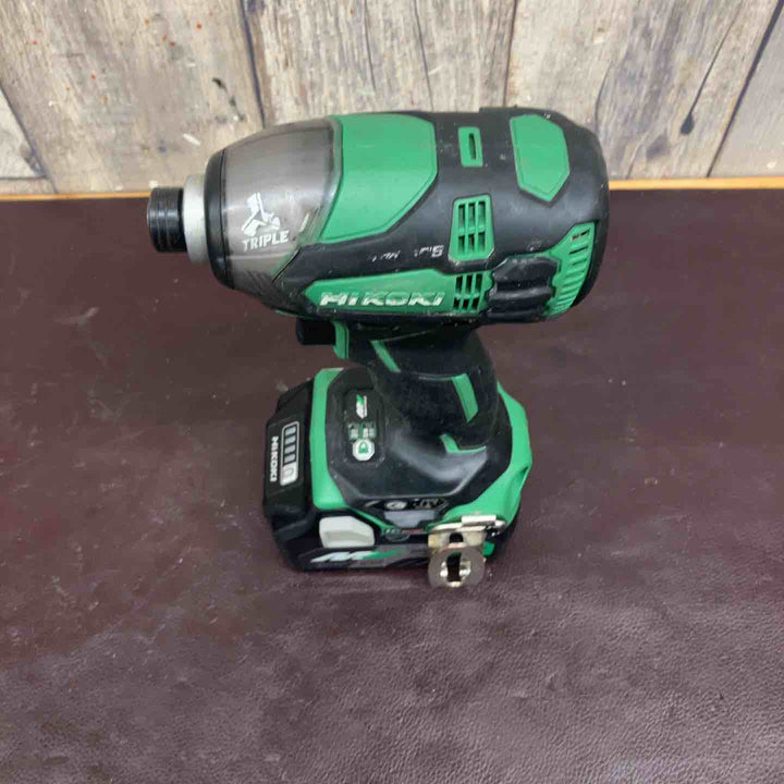 【中古品】 ハイコーキ(HIKOKI ※旧:日立工機) コードレスインパクトドライバー WH36DA(2XP) 【東大和店】