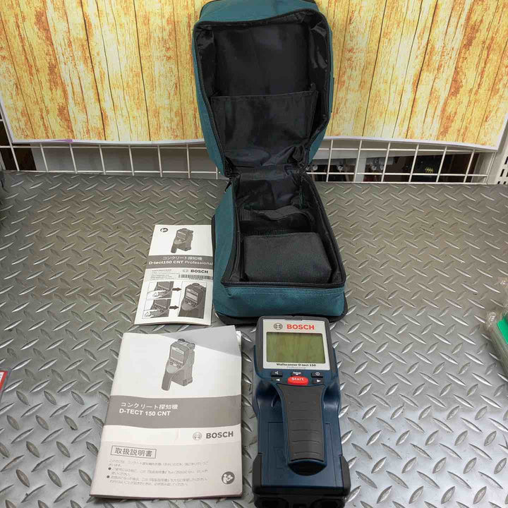 ボッシュ(BOSCH) コンクリート探知機 ウォールスキャナー  D-TECT150CNT(D-tect150CNT)【川崎店】