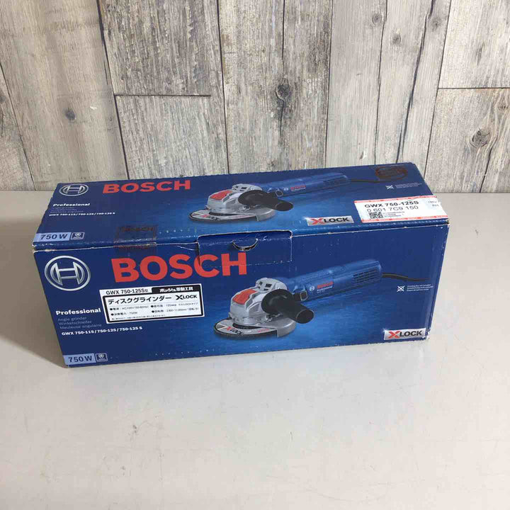 ☆ボッシュ(BOSCH) 125mmディスクグラインダー GWX750-125S【戸田店】