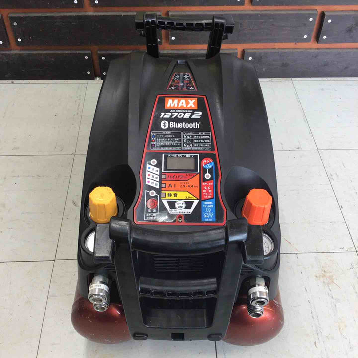 【中古品】 マックス/MAX エアコンプレッサー AK-HL1270E2_ブラック 【鴻巣店】