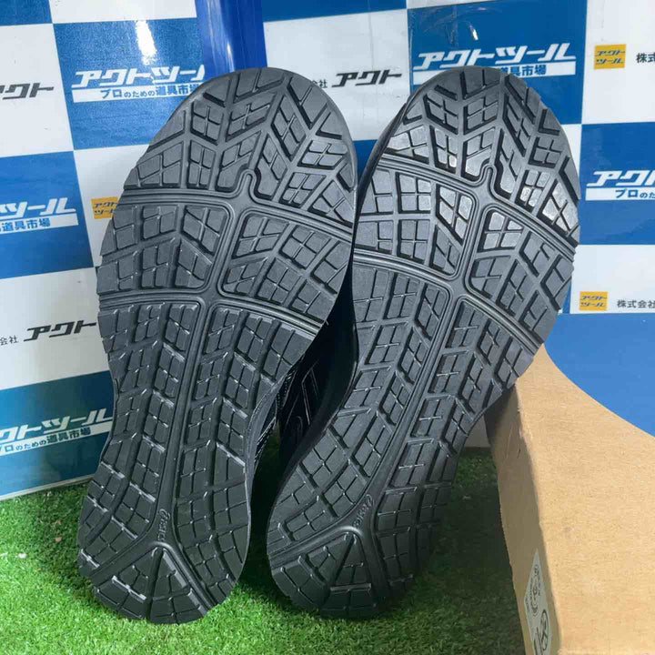 ◇アシックス ウィンジョブCP302 ブラック*ブラック 25.5cm FCP302.9090-25.5【草加店】