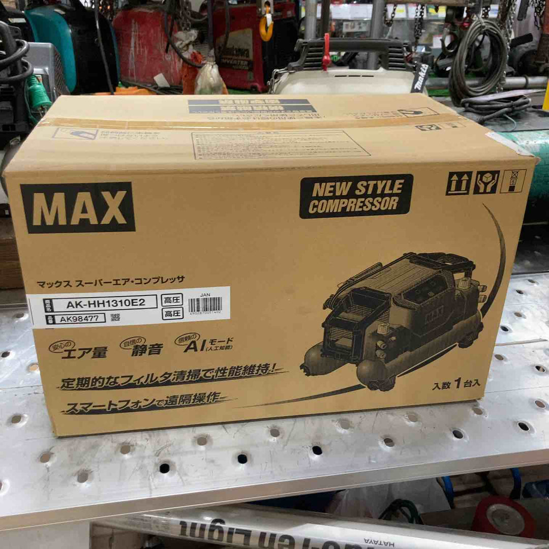 ★マックス(MAX) 高圧専用エアコンプレッサー AK-HH1310E2_レッド【草加店】