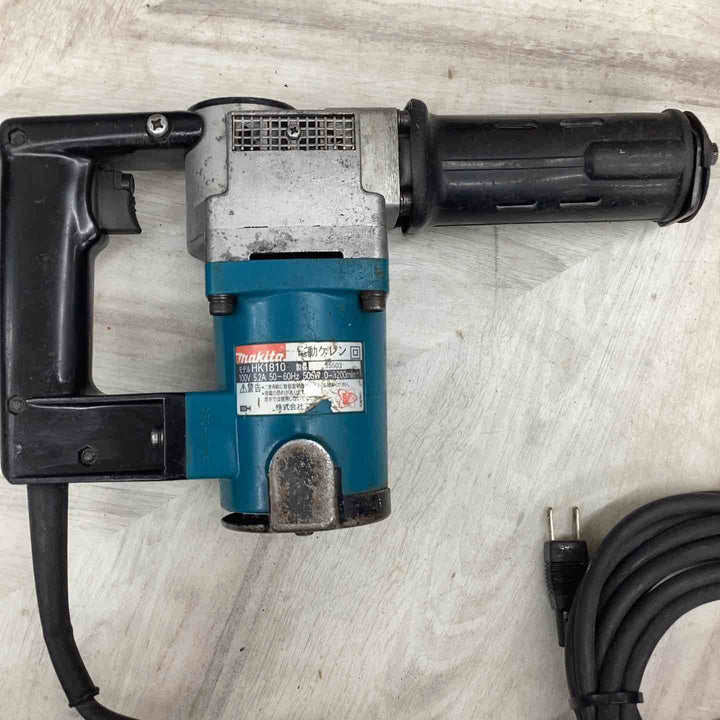 マキタ(makita) 電動ケレン HK1810 タイル モルタル Pタイル クッションフロア 剥がし ノロ除去 目地おとし 剥離 清掃 作業 【越谷店】