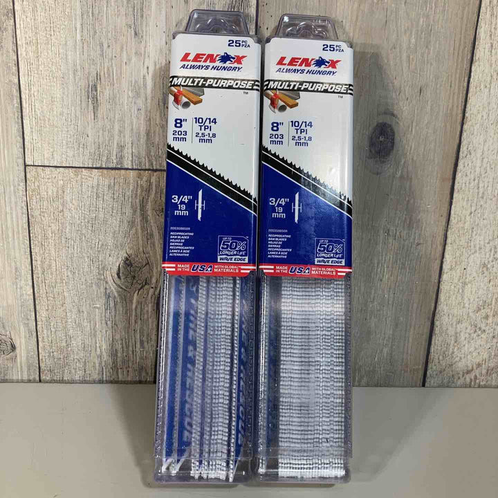 ◇レノックス(LENOX) 200mm セーバーソーブレード 25枚入 20535B850R 2箱セット【戸田店】