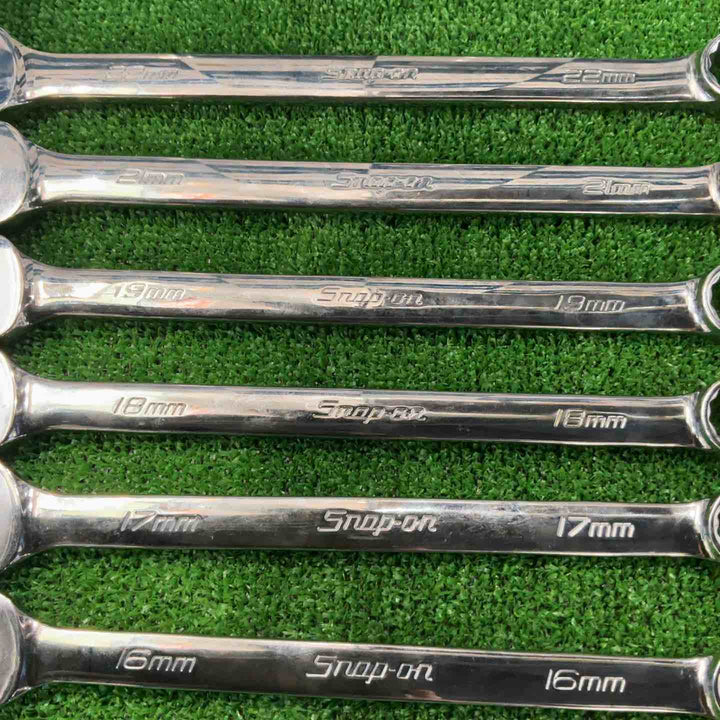 スナップオン(Snap-on) ショートコンビネーションレンチ 6本セット OEXM160B/170B/180B/190B/210B/220B【草加店】