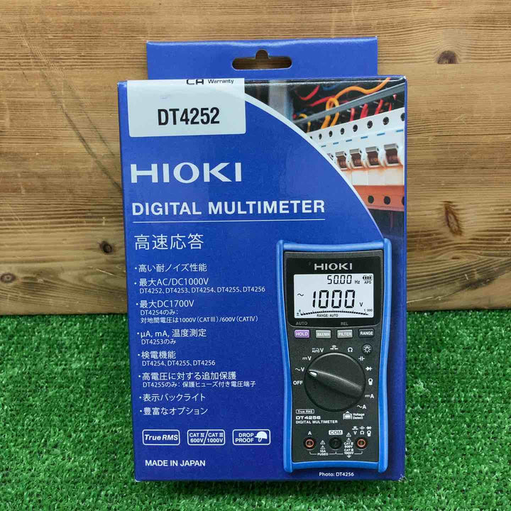 【未使用品】 HIOKI /日置電機 デジタルマルチメータ DT4252 【鴻巣店】