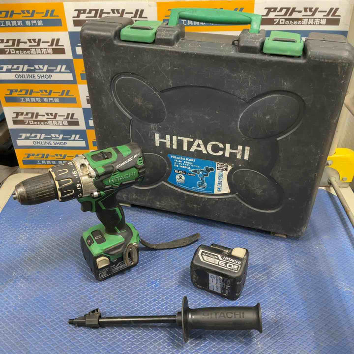 ★ハイコーキ(HIKOKI ※旧:日立工機) コードレスドリルドライバー DS14DBL(2LSCK)(G)【草加店】