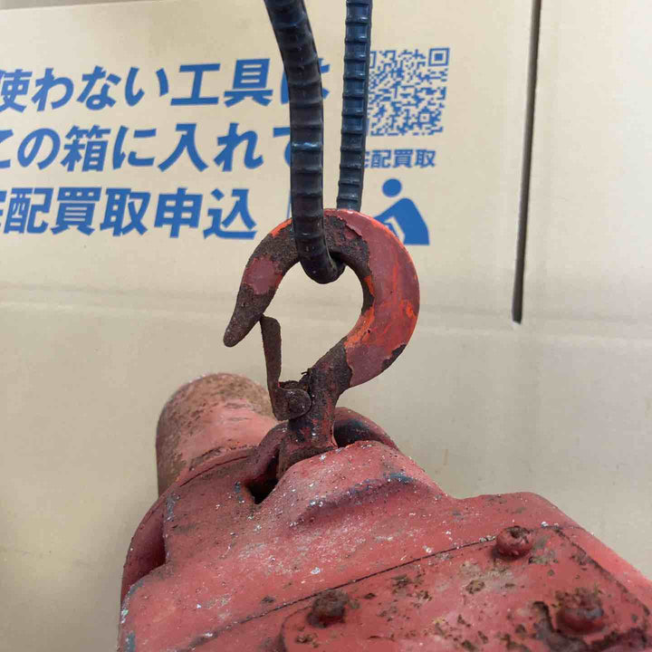 象印 懸垂式小型電気チェーンブロック αSB-016 (160kg 揚程3m 二速型)【草加店】