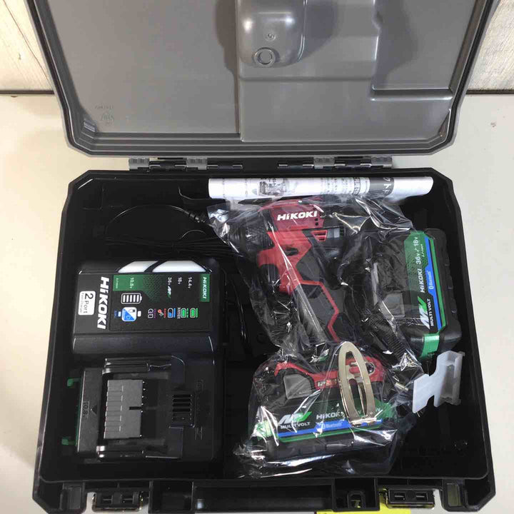 ★ハイコーキ(HIKOKI ※旧:日立工機) コードレスインパクトドライバ スコーピオンレッド WH36DD(2XHRSZ)【戸田店】