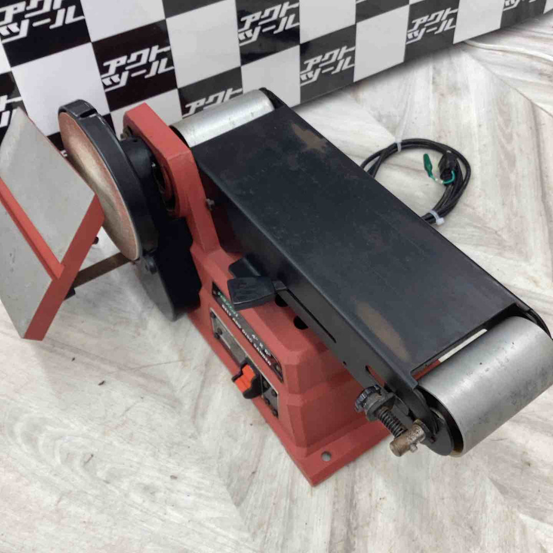 卓上グラインダー サンディングマシン 木工 仕上げ 金属 研磨 水平 斜め 【越谷店】