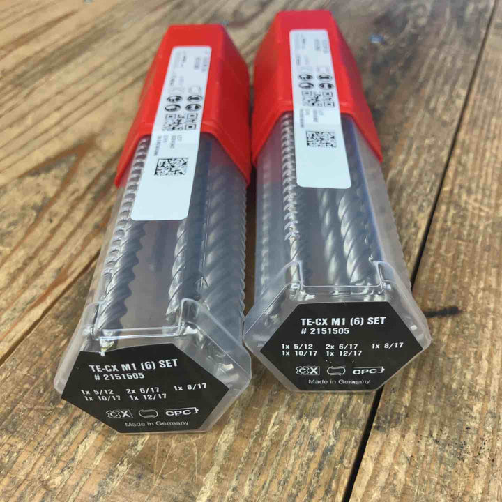ヒルティ(HILTI) ハンマードリルビット TE-CX(6) M1 SET #2151505 SDSプラス 2箱まとめ [内容は備考欄]【所沢店】