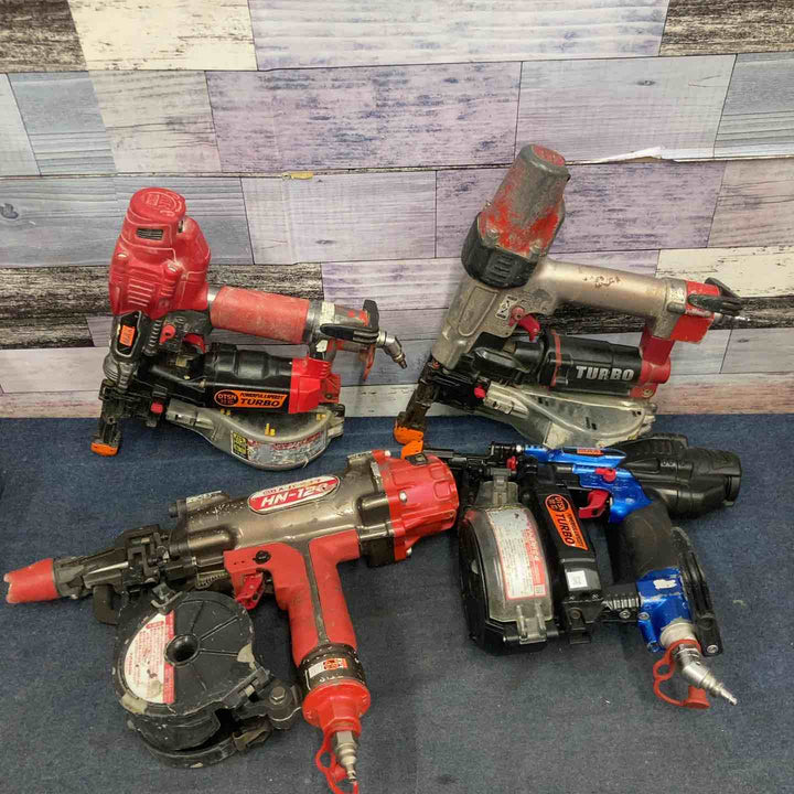 【ジャンク品】4点セット MAX マックス エアー釘打ち ジャンク品 【八潮店】