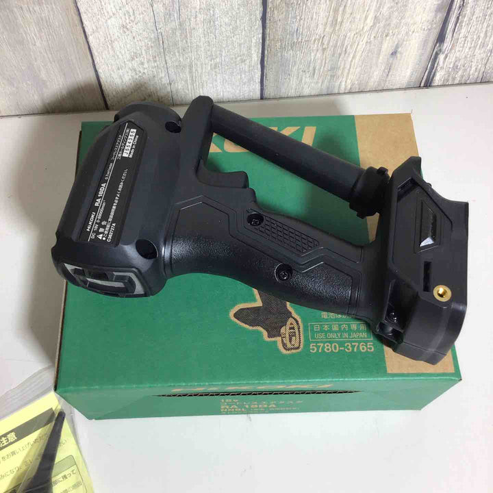 【未使用品】 HiKOKI ハイコーキ 18V 充電式 エアダスター ストロングブラック  RA18DA(NNBL) ダスター【戸田店】