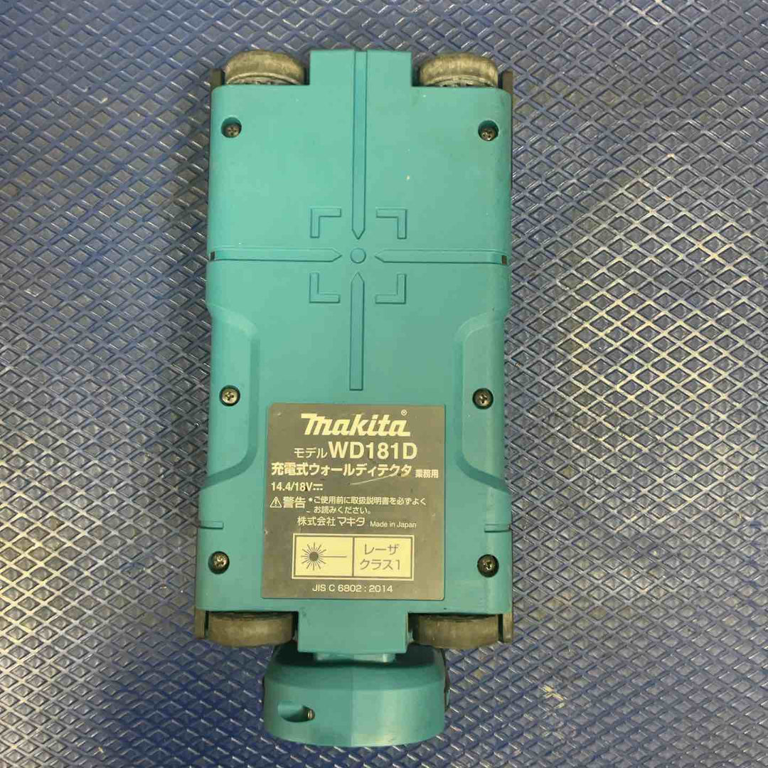 ★マキタ(makita) コードレスウォールディテクタ コンクリート探知機 WD181DZK【草加店】